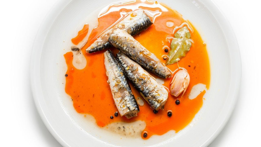 3 simple pintxos with canned mackerel