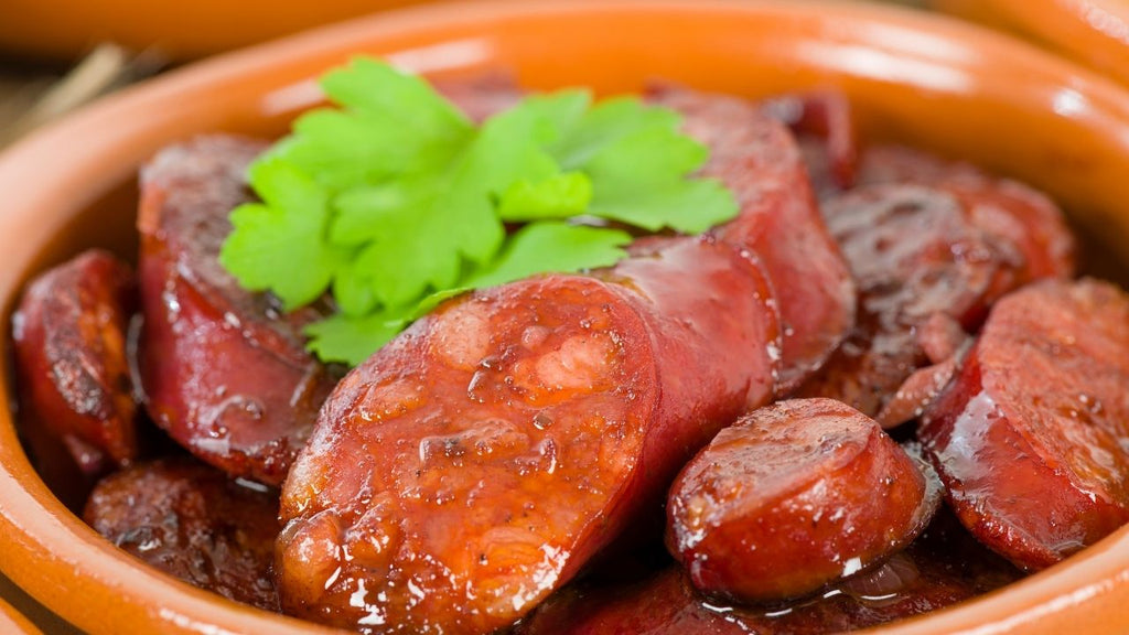Receta de Chorizo al vino