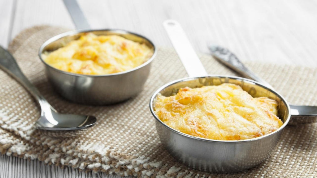 Egg and Iberian ham Cocottes recipe