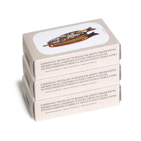 Geräucherte kleine Sardinen in extra Olivenöl 90g