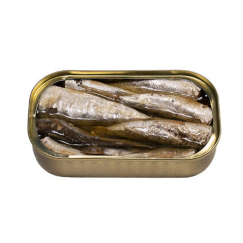 Geräucherte kleine Sardinen in extra Olivenöl 90g
