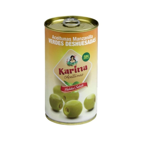 Aceitunas Manzanilla Verdes Deshuesadas 350g