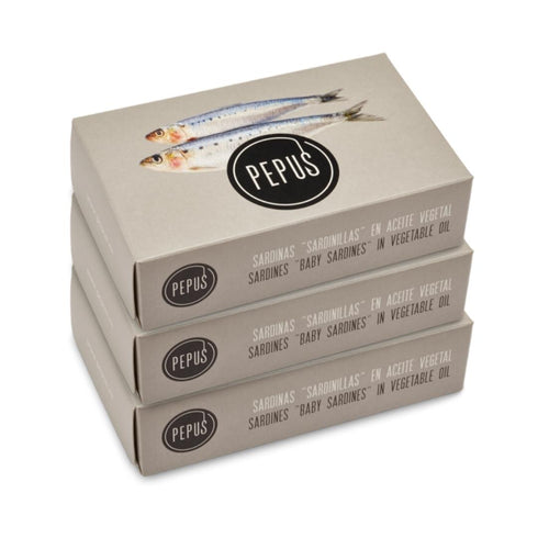 Small Sardines in olive oil 14/16 115g