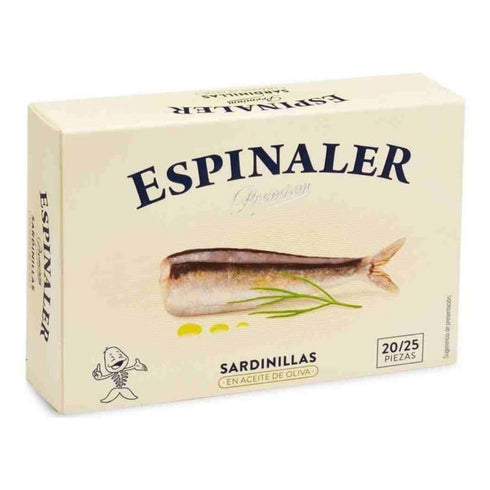 Premium Sardinillas en aceite de oliva 20/25 115g