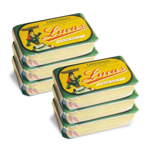 Spicy Sardines in Olive Oil Luças 125g