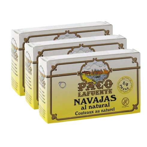 Razor Clams from Galician Rias 5/6 115g